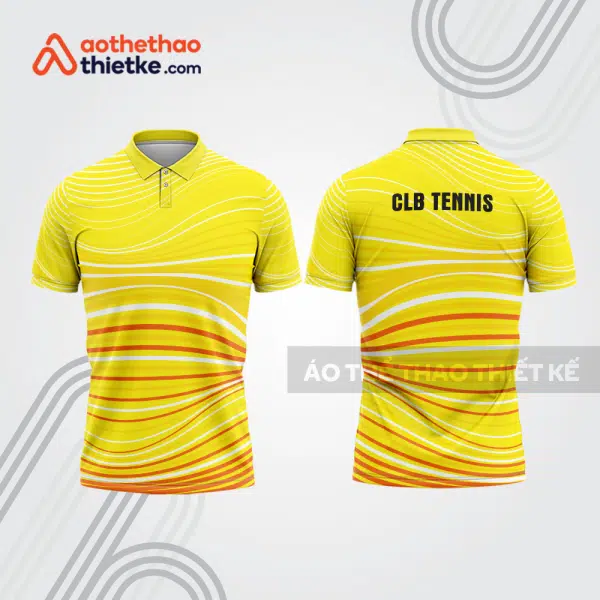 Mẫu thiết kế áo polo đồng phục thi đấu tennis tn1016