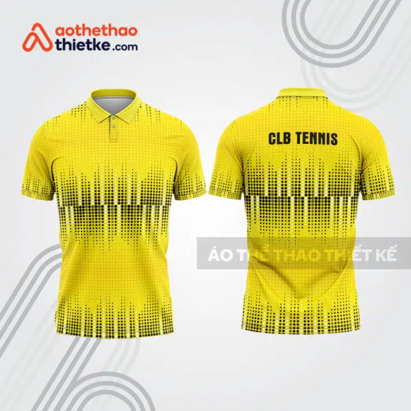 Mẫu thiết kế áo polo đồng phục thi đấu tennis tn1017