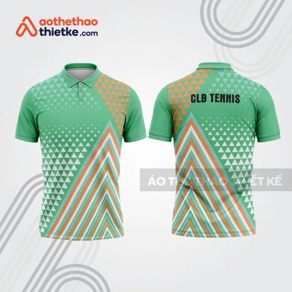 Mẫu thiết kế áo polo đồng phục thi đấu tennis tn1019