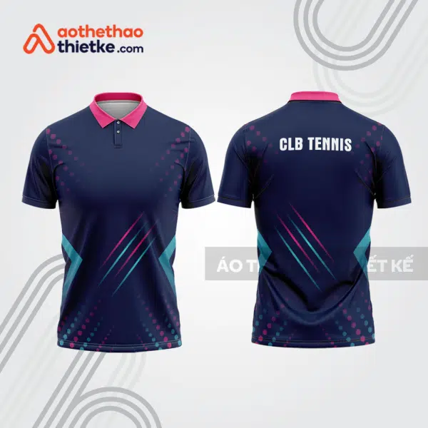 Mẫu thiết kế áo polo đồng phục thi đấu tennis tn1021