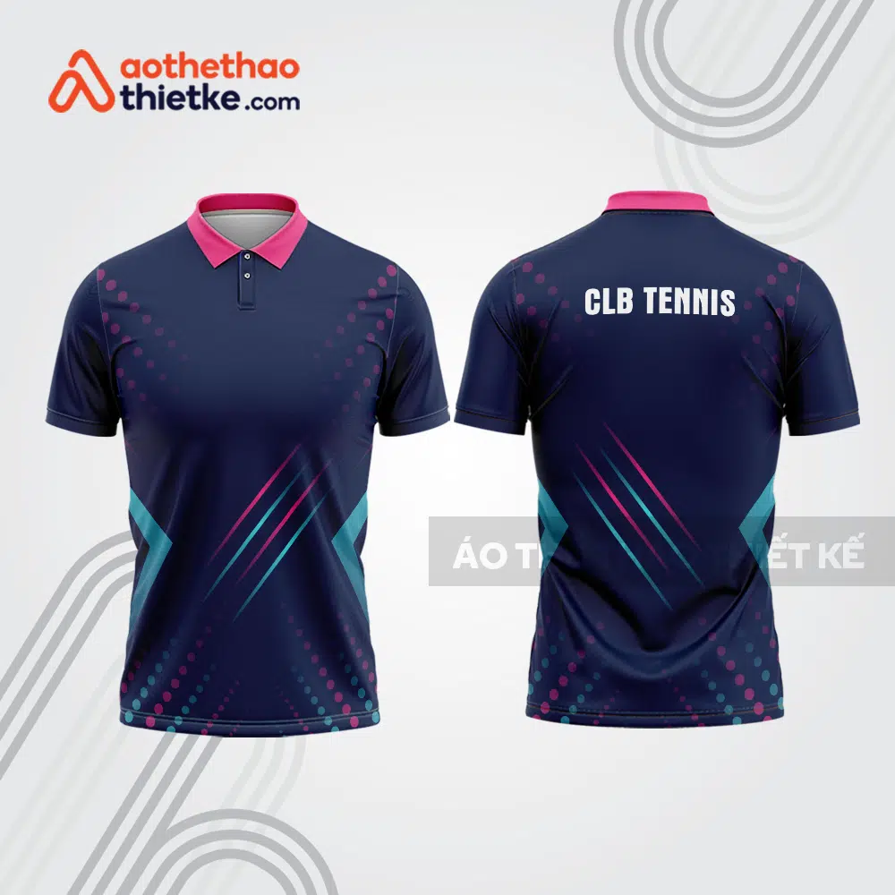 Mẫu thiết kế áo polo đồng phục thi đấu tennis tn1021