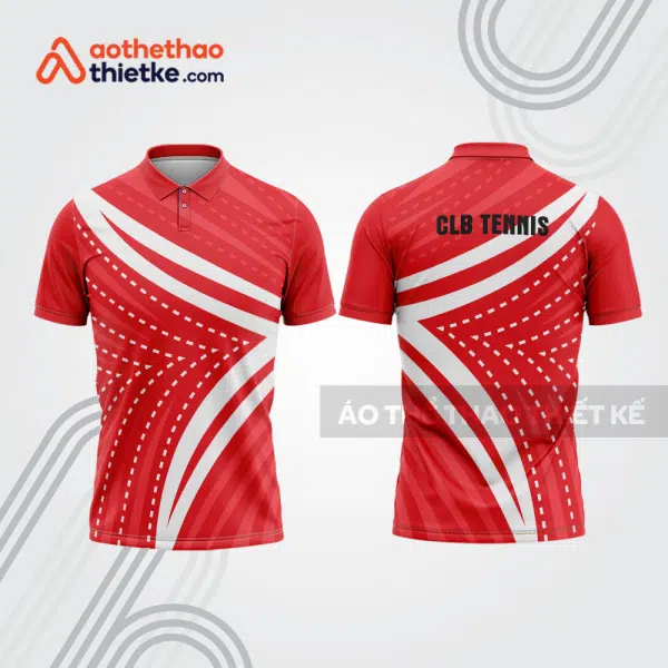 Mẫu thiết kế áo polo đồng phục thi đấu tennis tn1023