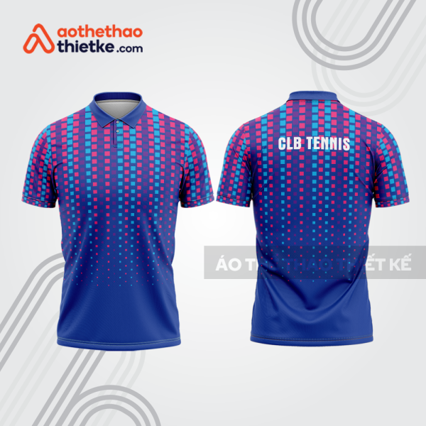 Mẫu thiết kế áo polo đồng phục thi đấu tennis tn1026