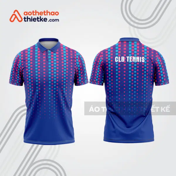 Mẫu thiết kế áo polo đồng phục thi đấu tennis tn1026