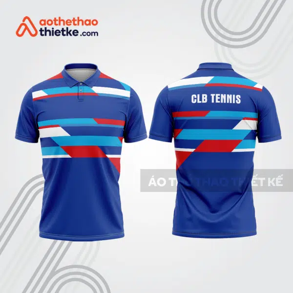 Mẫu thiết kế áo polo đồng phục thi đấu tennis tn1027