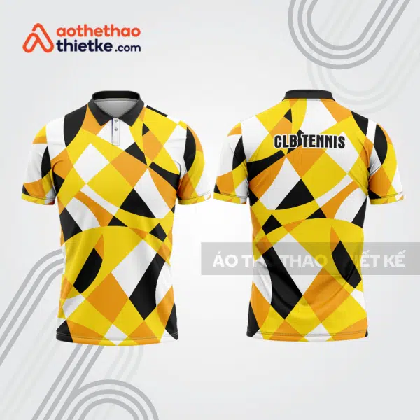 Mẫu thiết kế áo polo đồng phục thi đấu tennis tn1032