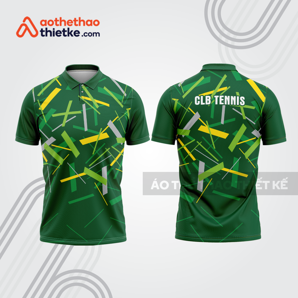 Mẫu thiết kế áo polo đồng phục thi đấu tennis tn1033
