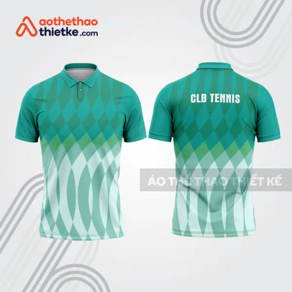 Mẫu thiết kế áo polo đồng phục thi đấu tennis tn1034