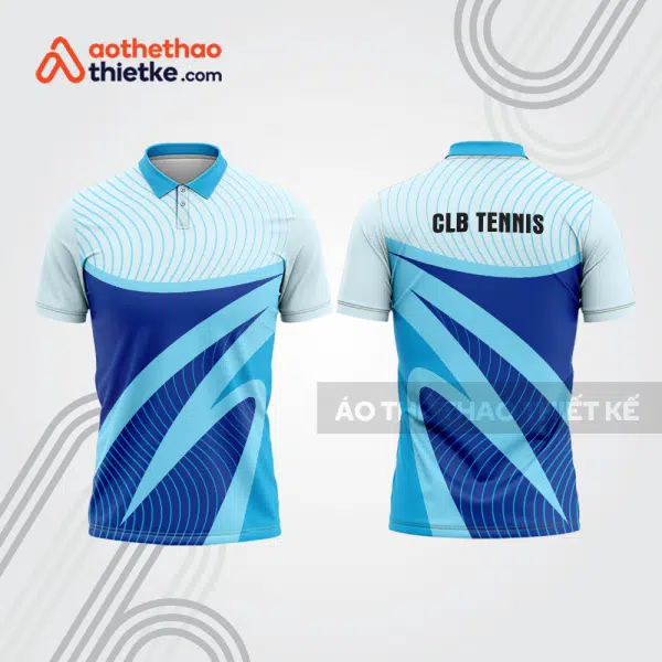 Mẫu thiết kế áo polo đồng phục thi đấu tennis tn1036