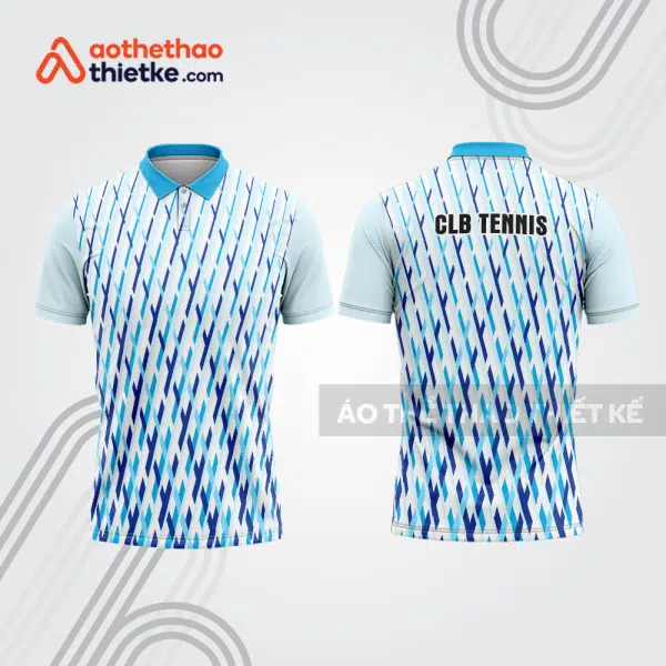 Mẫu thiết kế áo polo đồng phục thi đấu tennis tn1037