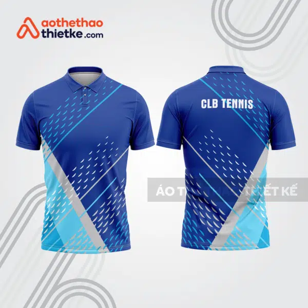 Mẫu thiết kế áo polo đồng phục thi đấu tennis tn1041