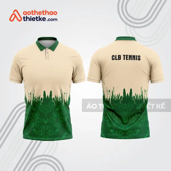 Mẫu thiết kế áo polo đồng phục thi đấu tennis tn1042