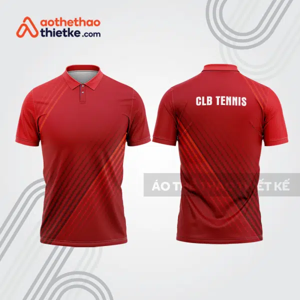 Mẫu thiết kế áo polo đồng phục thi đấu tennis tn1043