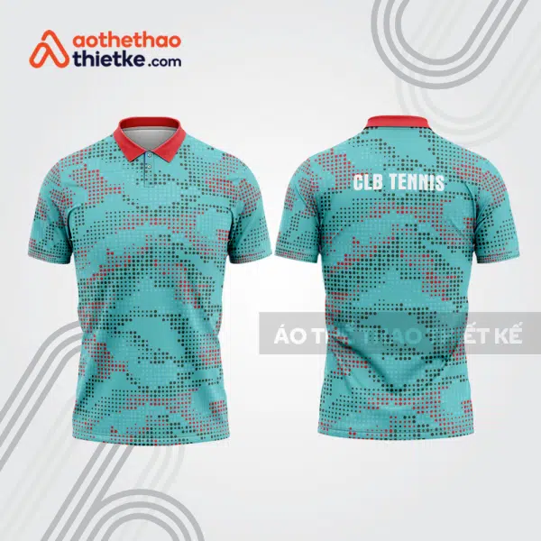 Mẫu thiết kế áo polo đồng phục thi đấu tennis tn1045