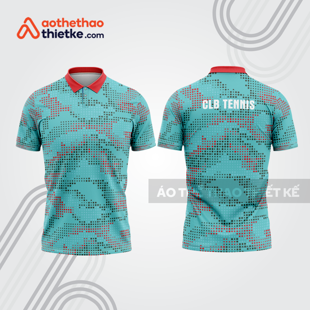 Mẫu thiết kế áo polo đồng phục thi đấu tennis tn1045