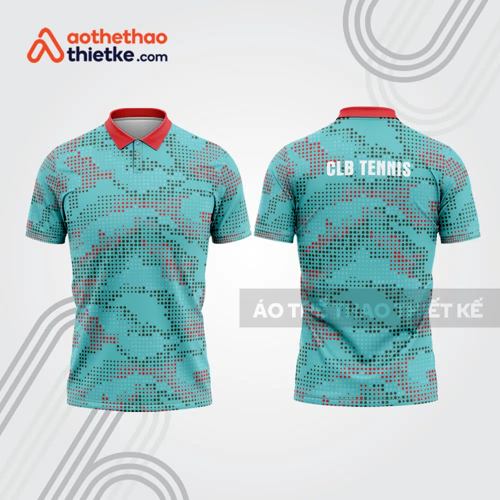 Mẫu thiết kế áo polo đồng phục thi đấu tennis tn1045