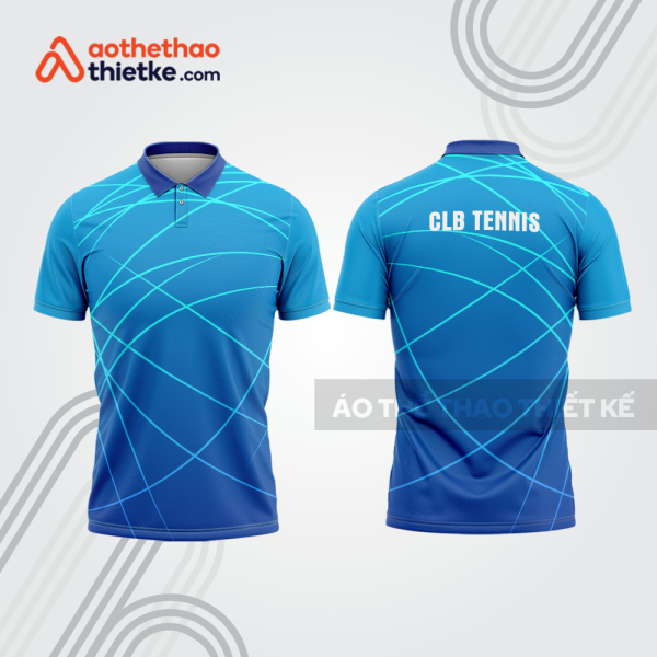 Mẫu thiết kế áo polo đồng phục thi đấu tennis tn1047