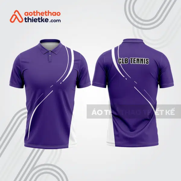 Mẫu thiết kế áo polo đồng phục thi đấu tennis tn1052