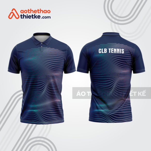 Mẫu thiết kế áo polo đồng phục thi đấu tennis tn1054