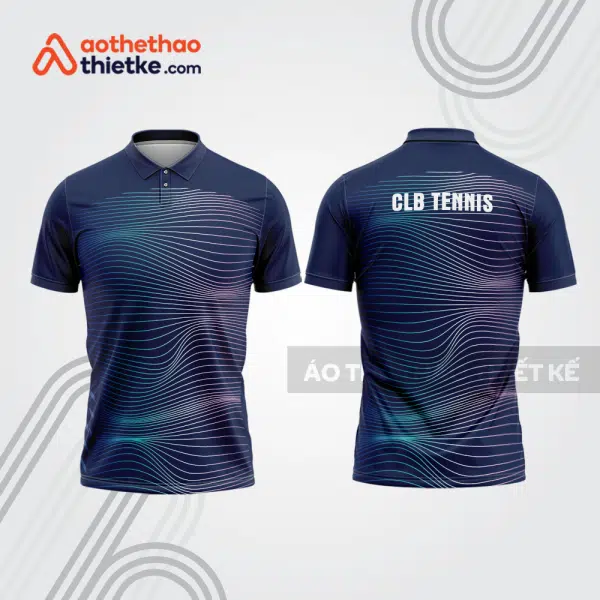 Mẫu thiết kế áo polo đồng phục thi đấu tennis tn1054