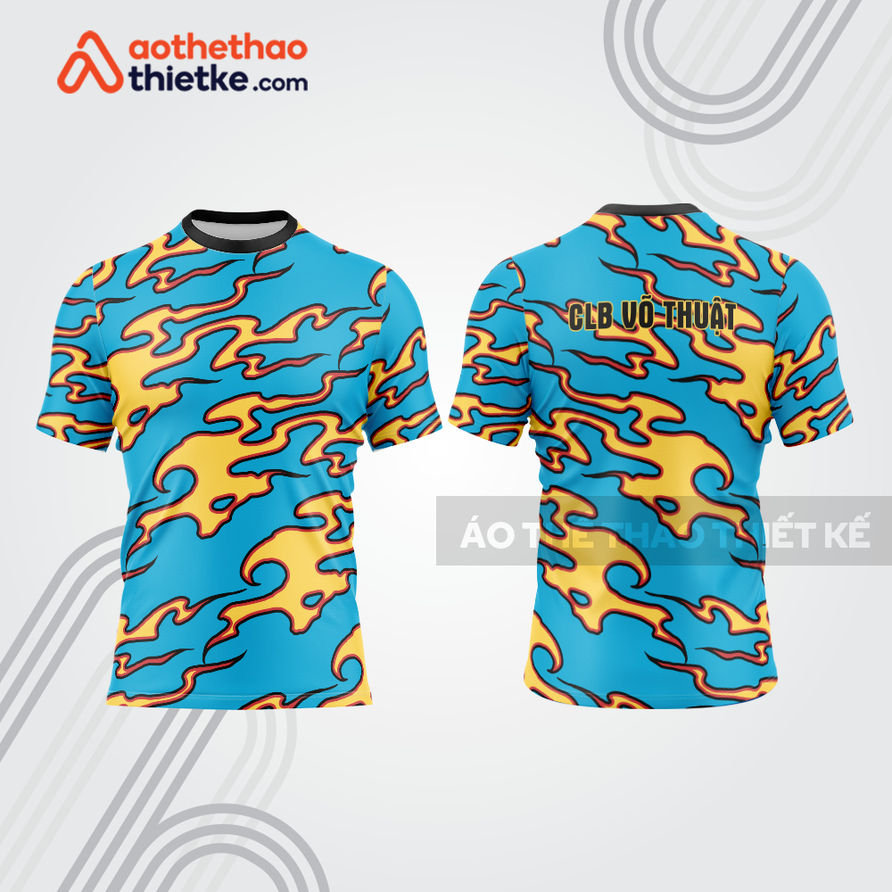 Mẫu thiết kế áo t-shirt võ thuật vt1