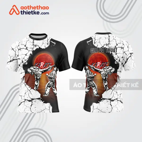 Mẫu thiết kế áo t-shirt võ thuật vt12