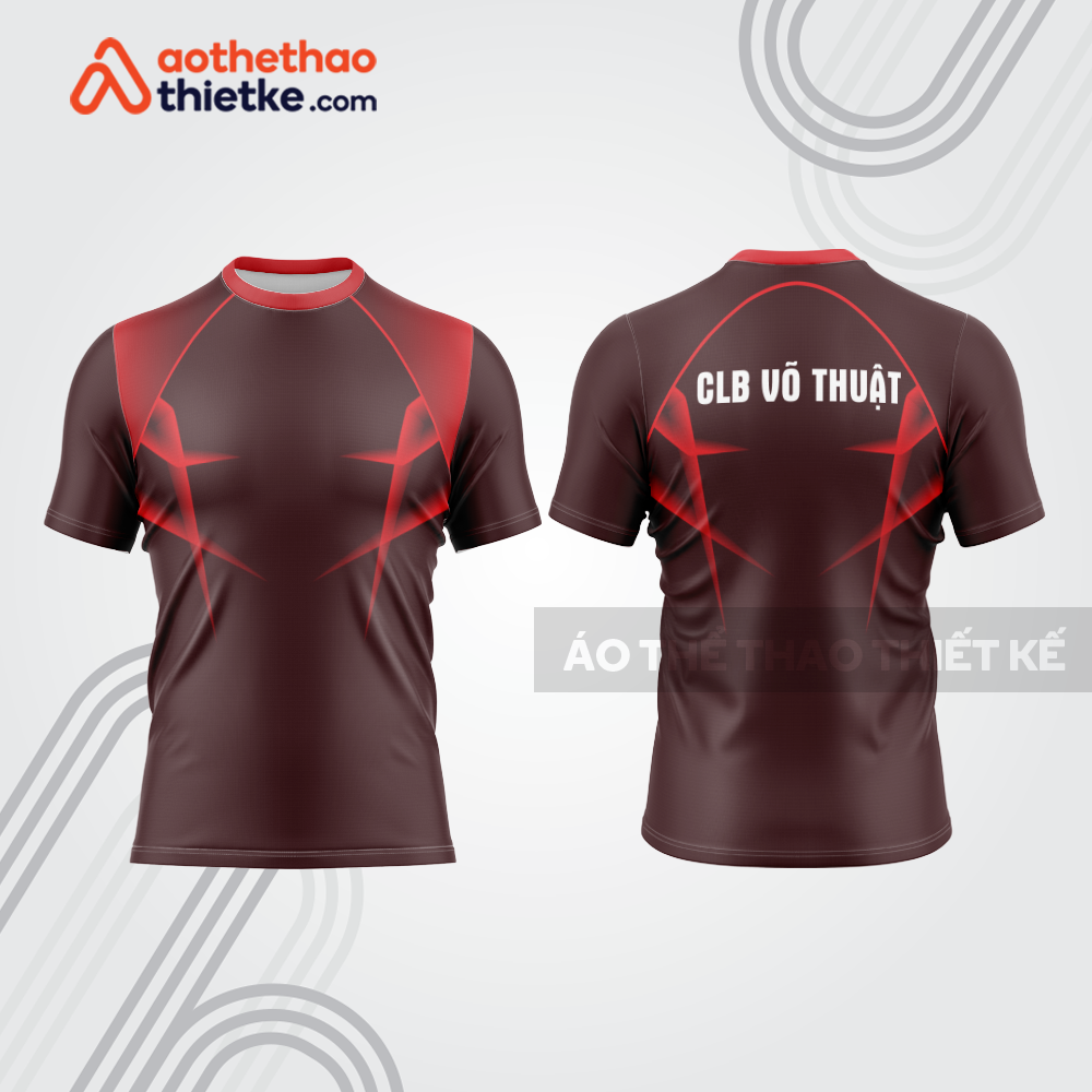 Mẫu thiết kế áo t-shirt võ thuật vt15