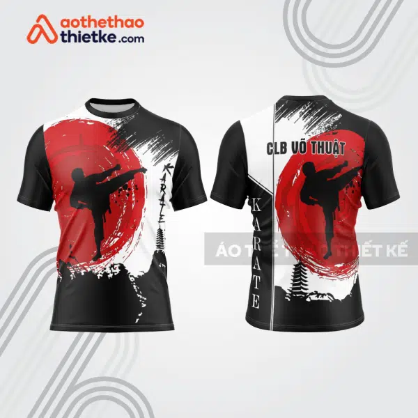 Mẫu thiết kế áo t-shirt võ thuật vt16