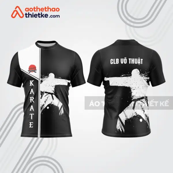 Mẫu thiết kế áo t-shirt võ thuật vt18