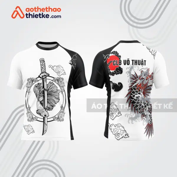 Mẫu thiết kế áo t-shirt võ thuật vt22
