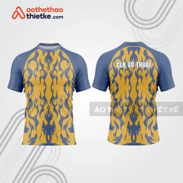 Mẫu thiết kế áo t-shirt võ thuật vt4