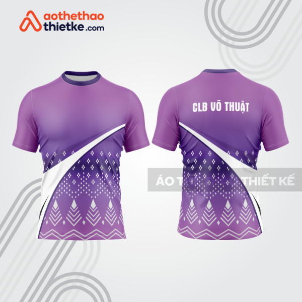 Mẫu thiết kế áo t-shirt võ thuật vt6