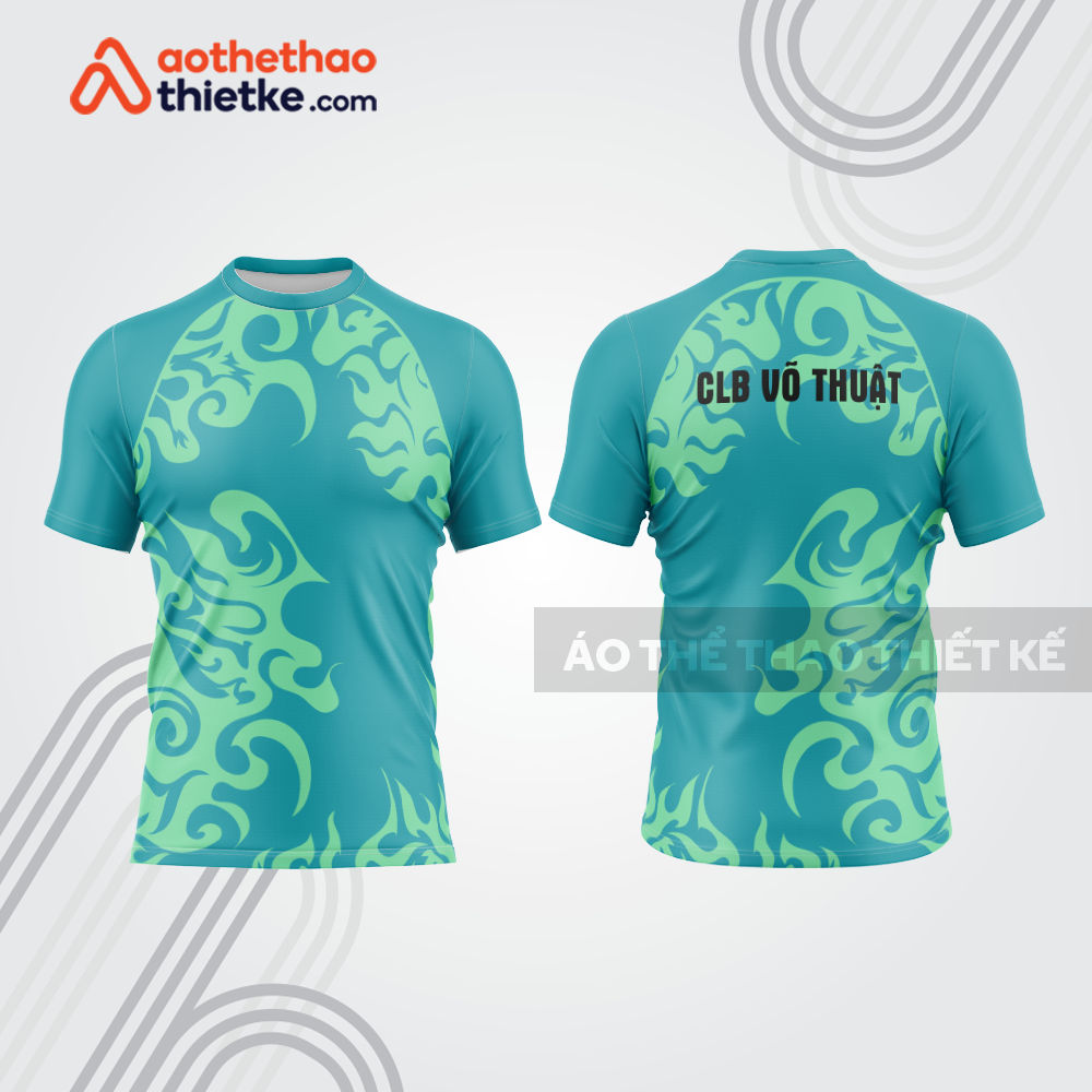 Mẫu thiết kế áo t-shirt võ thuật vt8