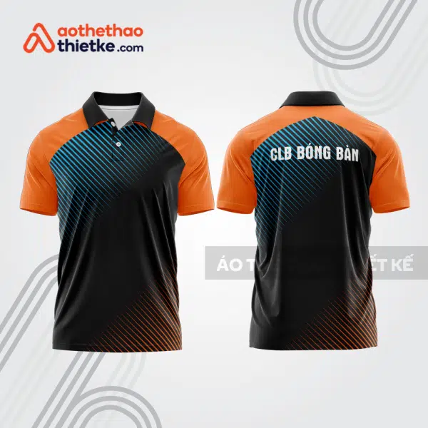 Mẫu thiết kế áo polo đồng phục thi đấu bóng bàn bb1093