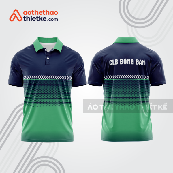 Mẫu thiết kế áo polo đồng phục thi đấu bóng bàn bb1096