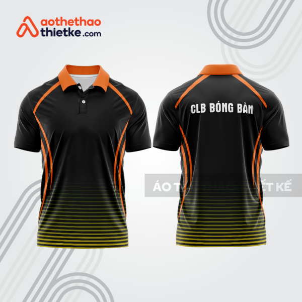 Mẫu thiết kế áo polo đồng phục thi đấu bóng bàn bb1099