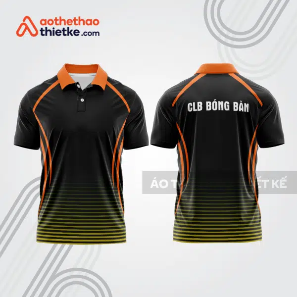 Mẫu thiết kế áo polo đồng phục thi đấu bóng bàn bb1099