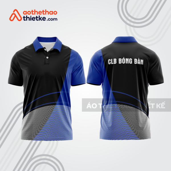 Mẫu thiết kế áo polo đồng phục thi đấu bóng bàn bb1103