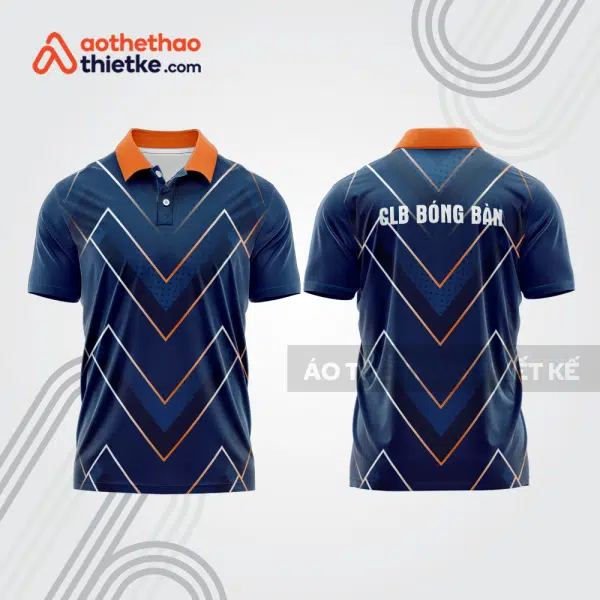 Mẫu thiết kế áo polo đồng phục thi đấu bóng bàn bb1105