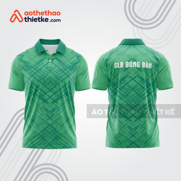 Mẫu thiết kế áo polo đồng phục thi đấu bóng bàn bb1108