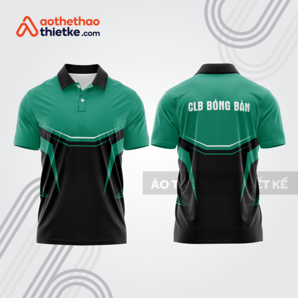 Mẫu thiết kế áo polo đồng phục thi đấu bóng bàn bb1120