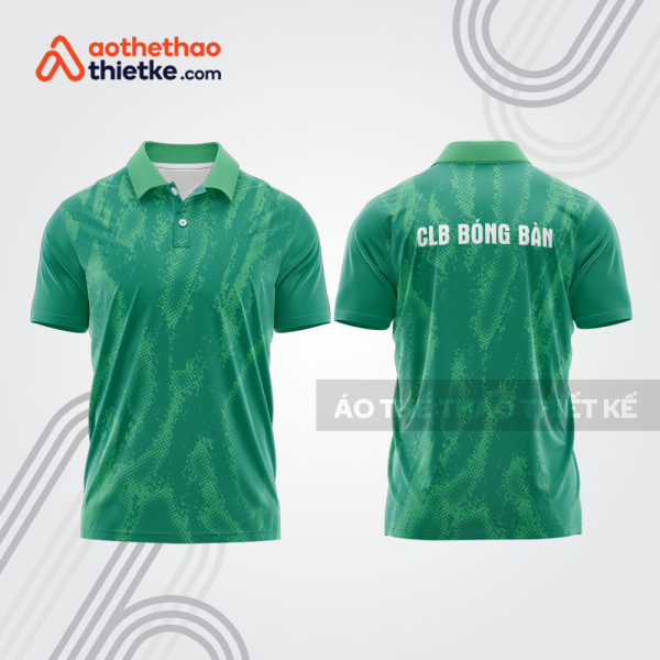 Mẫu thiết kế áo polo đồng phục thi đấu bóng bàn bb1121
