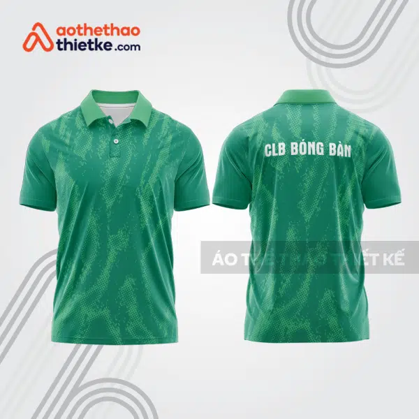 Mẫu thiết kế áo polo đồng phục thi đấu bóng bàn bb1121