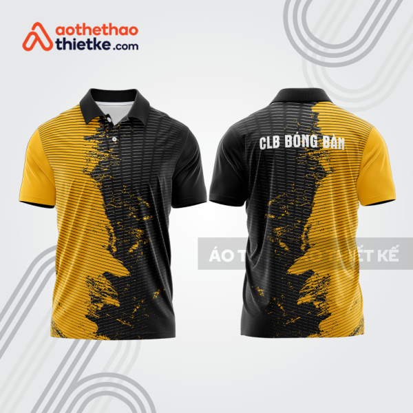Mẫu thiết kế áo polo đồng phục thi đấu bóng bàn bb1123