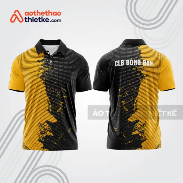 Mẫu thiết kế áo polo đồng phục thi đấu bóng bàn bb1123