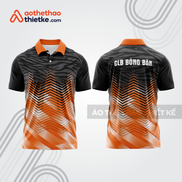 Mẫu thiết kế áo polo đồng phục thi đấu bóng bàn bb1127