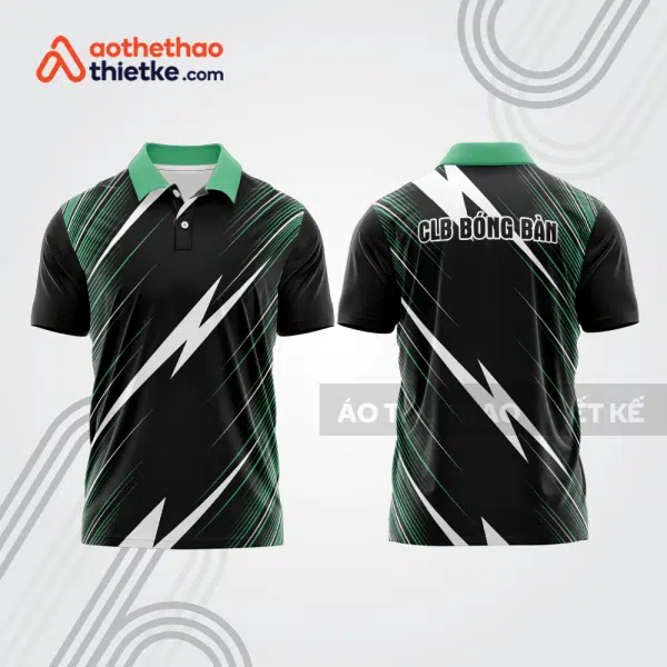 Mẫu thiết kế áo polo đồng phục thi đấu bóng bàn bb1137