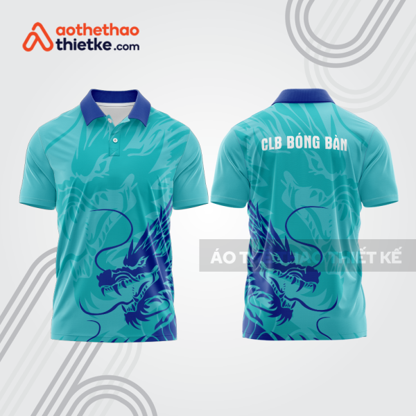 Mẫu thiết kế áo polo đồng phục thi đấu bóng bàn bb1144