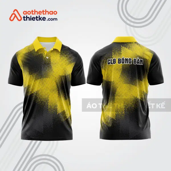 Mẫu thiết kế áo polo đồng phục thi đấu bóng bàn bb1146