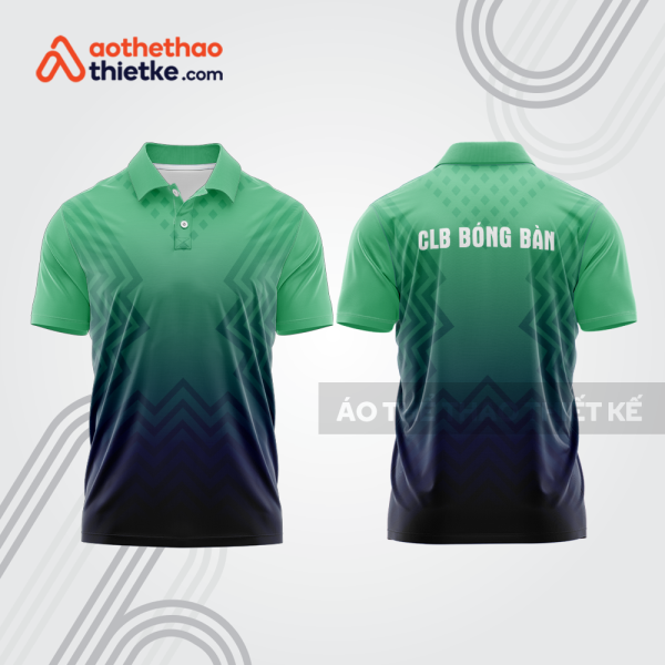 Mẫu thiết kế áo polo đồng phục thi đấu bóng bàn bb1147
